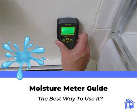 custom one step moisture meter model 97464|how to use a moisture meter.